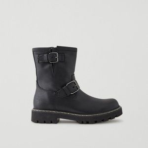 Roots Black Moto Boots